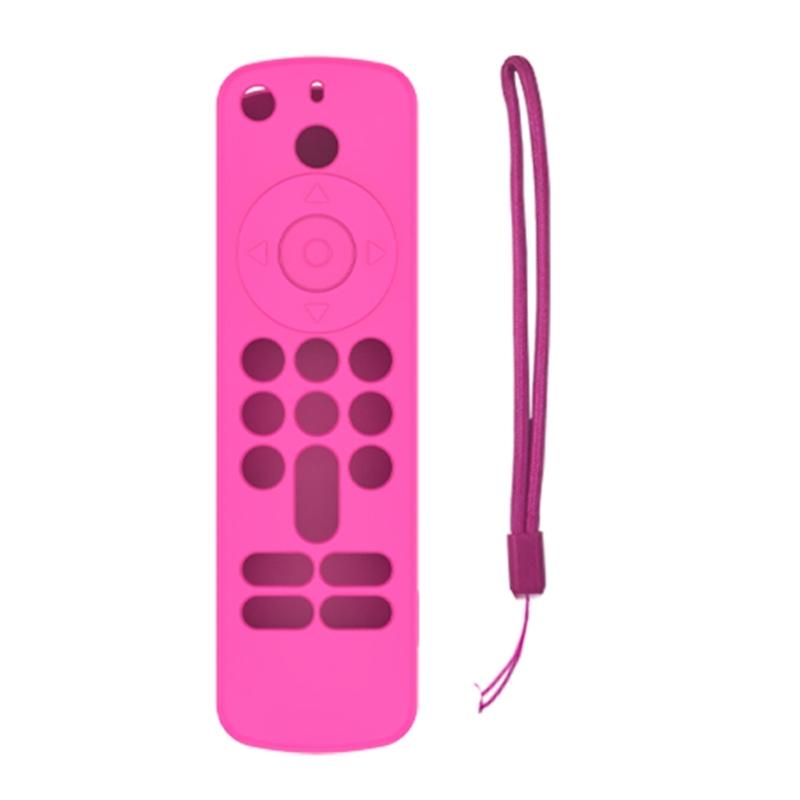 Светящиеся чехлы-защиты для пультов ДУ TV Stick HD4K/3-го поколения, противоскользящий силиконовый чехол-оболочка pink Wonderlands