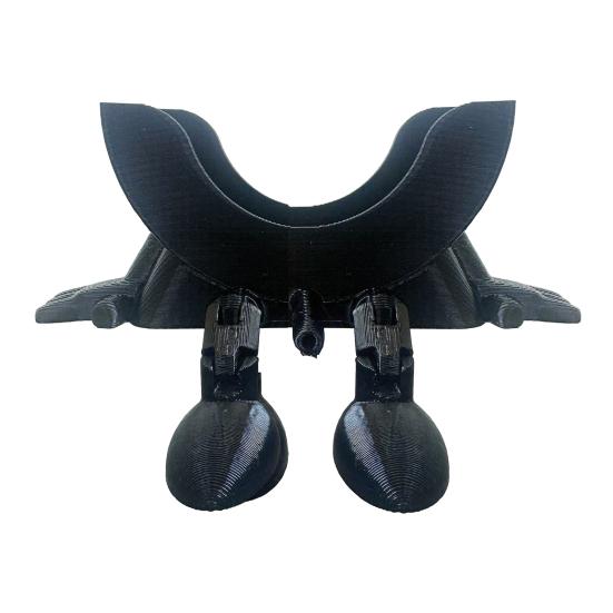 3D Printed Sponge Holder with Drainage Bathroom Kitchen Sink Countertop Sponge Stand with Articulated Legs Multifunctional Sponge Organizer M чёрный songmeijuan