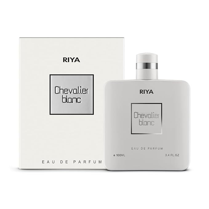 RIYA CHEVALIER BLANC For Men & Women Парфюмированная вода-спрей с ароматом кедра, кожи 100 мл, аромат Soft Power/выдающийся аромат (белый) 100 ml gray wild-era