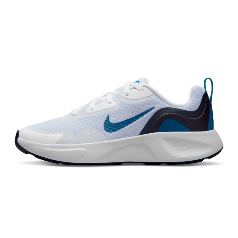 Детские кроссовки для бега Nike Wearallday Низкие Сине-белые Кроссовки CJ3816-106 36 gray
