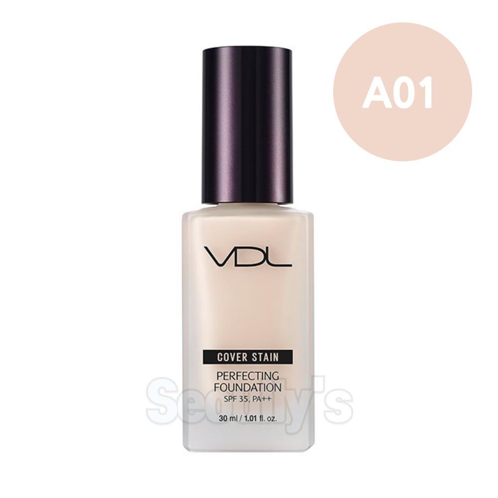 VDL Тональный крем Cover Stain Perfecting Foundation 30 мл, A01 white