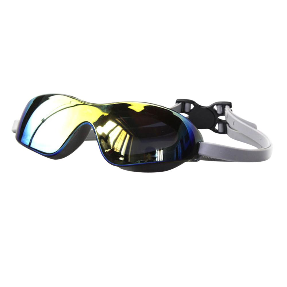 Professional Swim Eyeglasses Anti-Fog Electroplate Diving Eyeglasses No Leaking Swim Active Eyewear for Women Men Youth Kids серый ddffd1