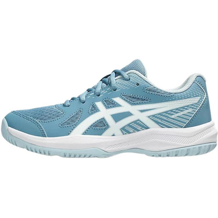 Asics Upcourt 6 Детские Удобные Прочные Низкие Тренировочные Кроссовки Детские Кроссовки Синий 1074A045-403 35.5 white