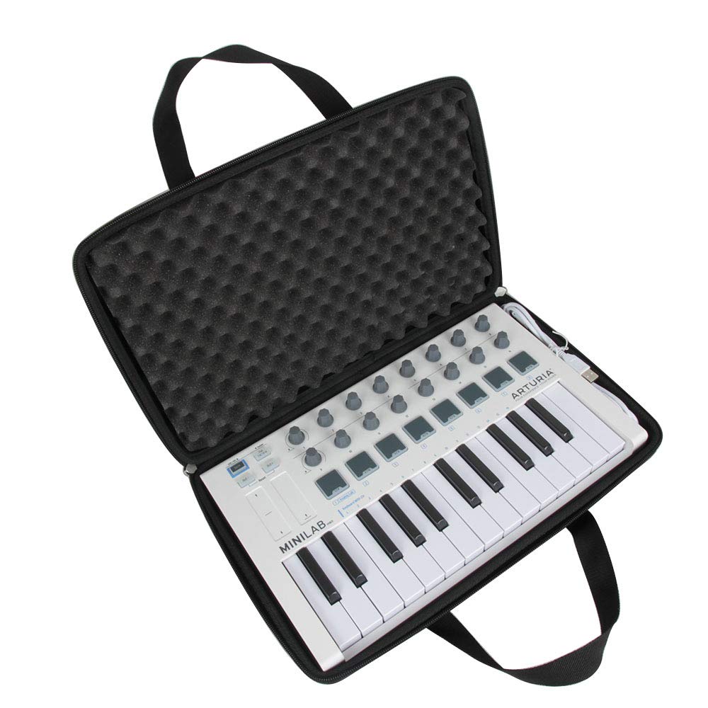 ARTURIA MIDI клавиатура Контроллер MiniLab Mk II Кейс для хранения Hermitshell - black GOALMART
