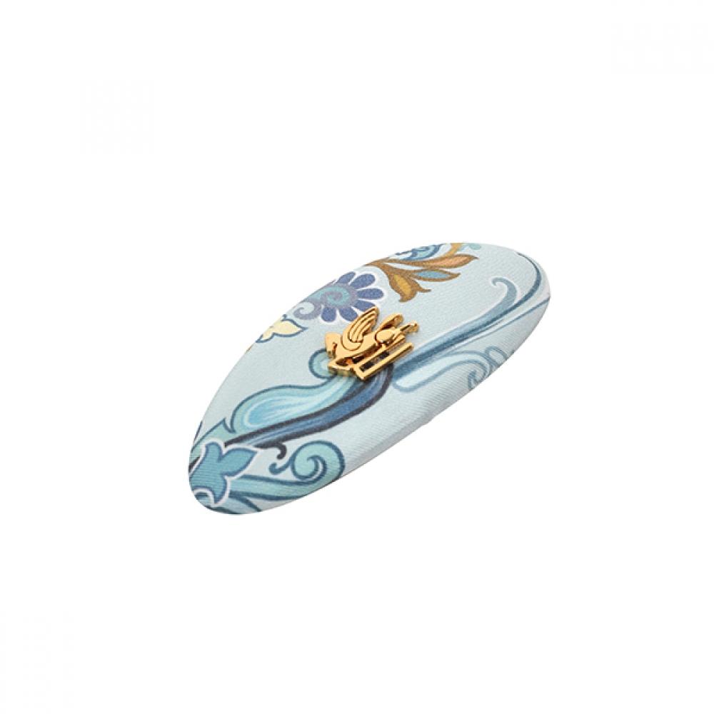 Etro Wf6b0002aa046 X0881 Шелковая заколка для волос с цветочным пейсли WF6B0002AA046 X0881 white TrendMecca Watches