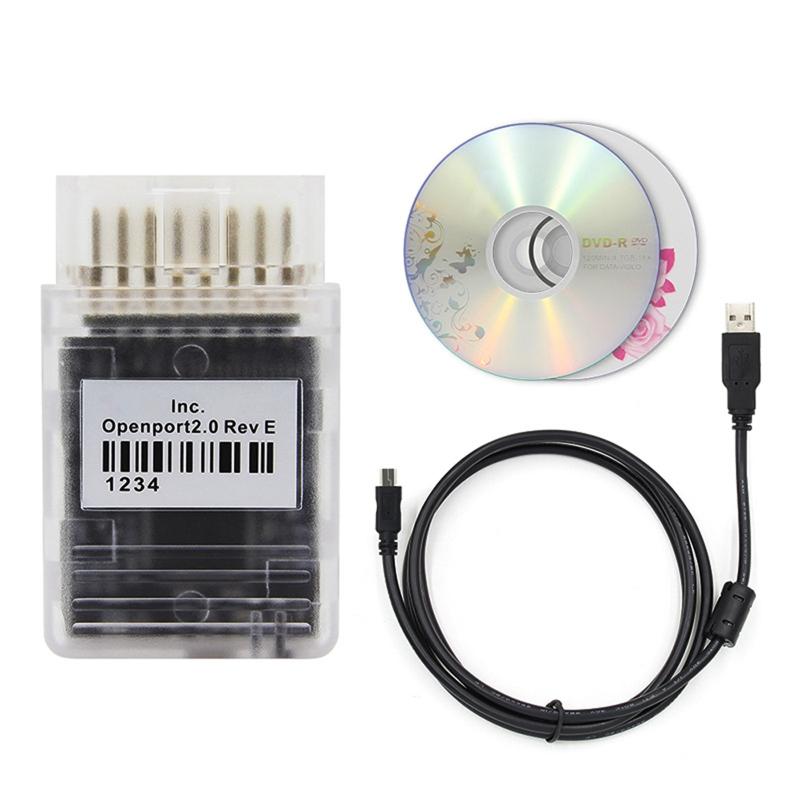 Tactrix Openport 2.0 Ecu Flash Cable 72 МГц 32-битный процессор, совместимый для Toyota Jaguar Landrover white LWN