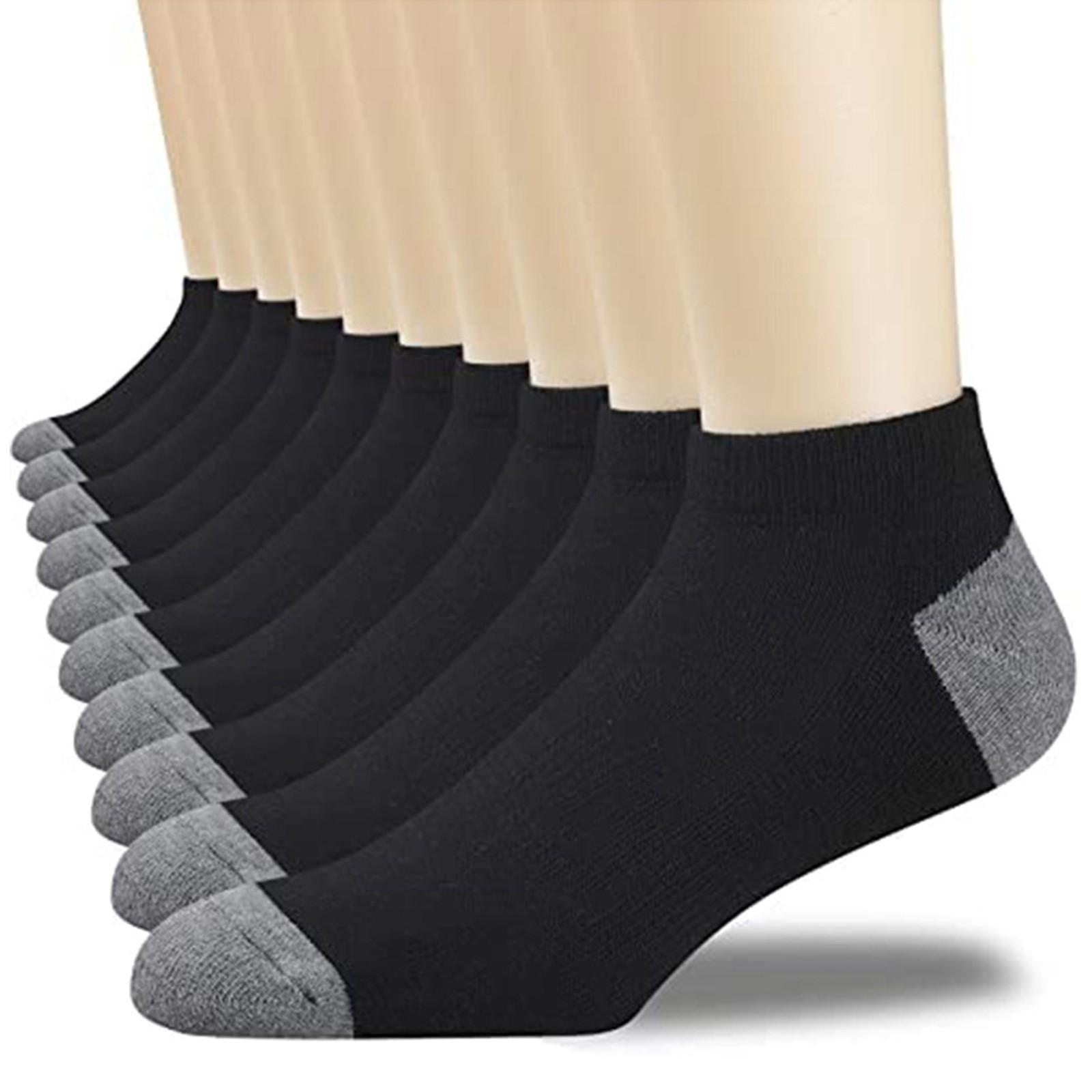 Носки мужские Ultimate Comfort Toe со швом, упаковка из 12 шт. One Size чёрный FaSHion2