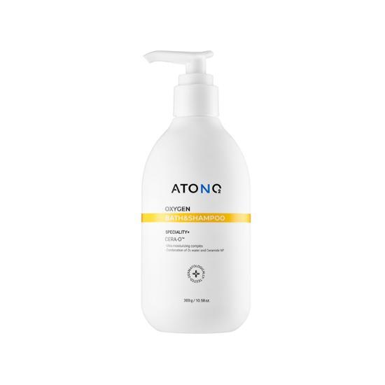 ATONO2 Кислородная ванна и шампунь 300 г Oxygen Bath & Shampoo 300g white MayBeauty
