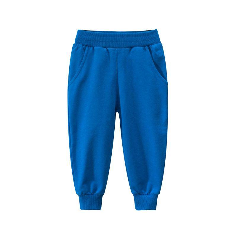 Повседневные брюки из чистого хлопка для детей Color Blue 130 blue TAOMall
