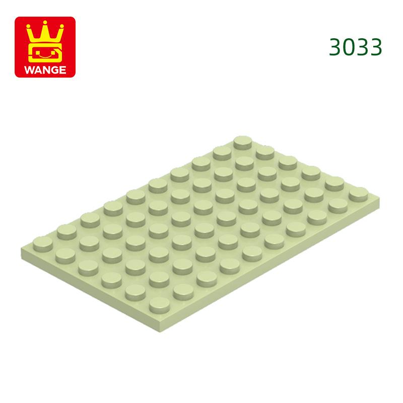 12 шт./лот 3033 6x10 Базовая пластина Строительные блоки Детали Moc Совместимые с Кирпичиками DIY Сборные игрушки для детей Подарочная коробка about 12pcs beige Professional fishing