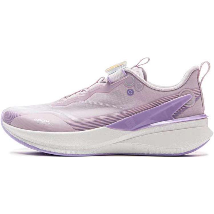 Li Ning Детские Rabbit 8 Pro Тканевые Удобные Универсальные Нескользящие Износостойкие Кроссовки с Низким Верхом Мужские кроссовки Фиолетовые YKFV080-2 39 gray Li-Ning