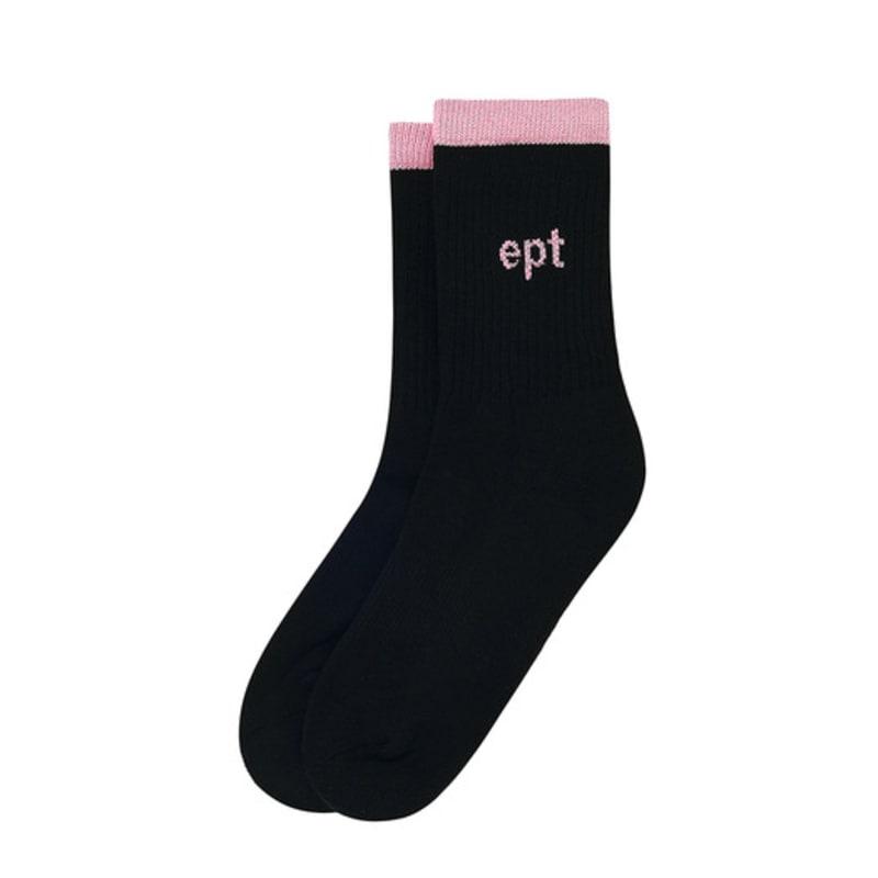 НОСКИ С ЛОГОТИПОМ EPT LINE (BLACK_PINK) 2 pink Mayfashion