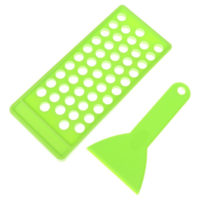2 шт./компл. Diy бальзам для губ, блеск для губ, набор для крафта, лоток для заливки воска, набор скребков-шпателя beige Beatury Whp