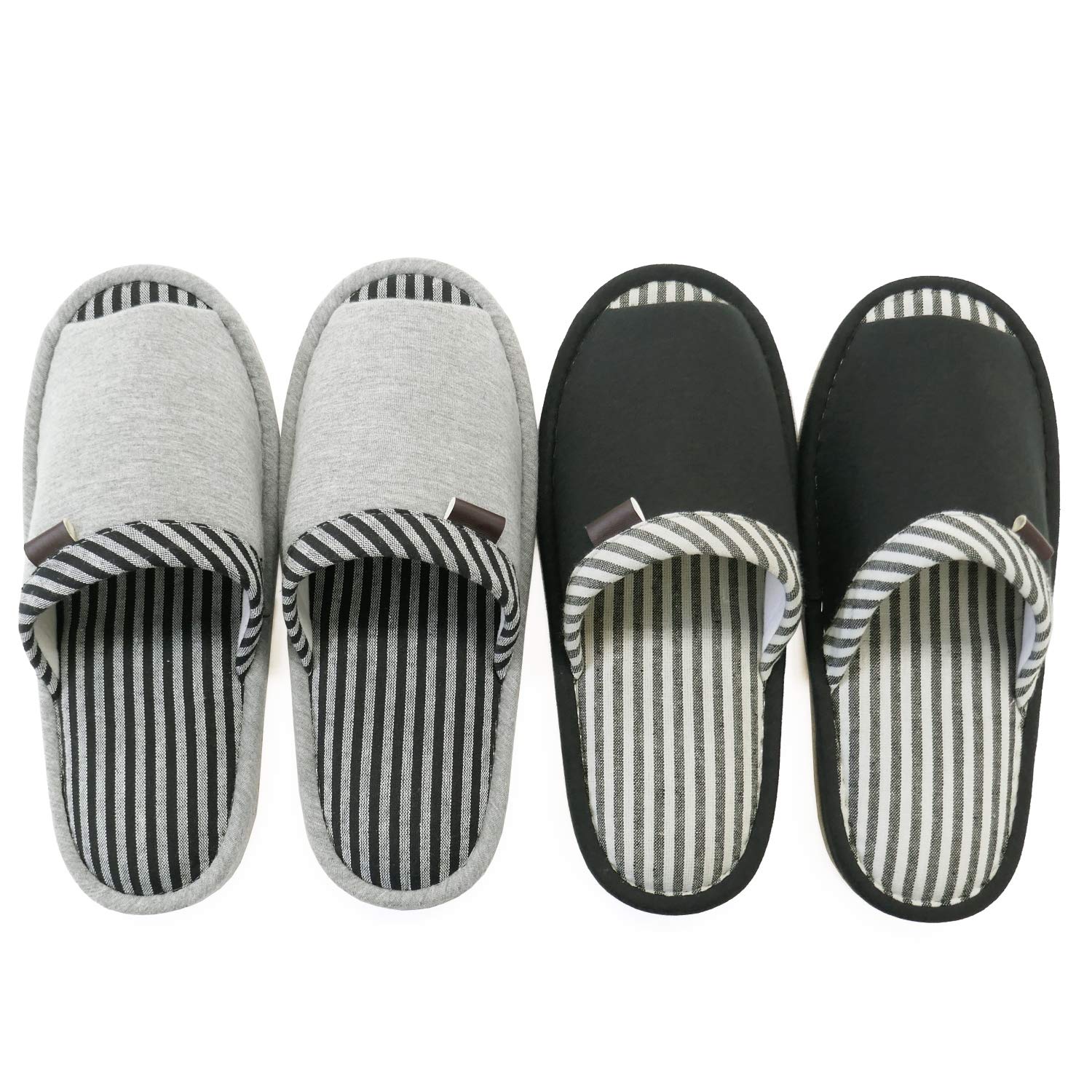 Большой размер Ore no Slippers и монохромные тапочки с манжетами от [Okumura] (Вверх 29 см) (Набор 2) gray DOKI DOKI MARKET form NIPPON