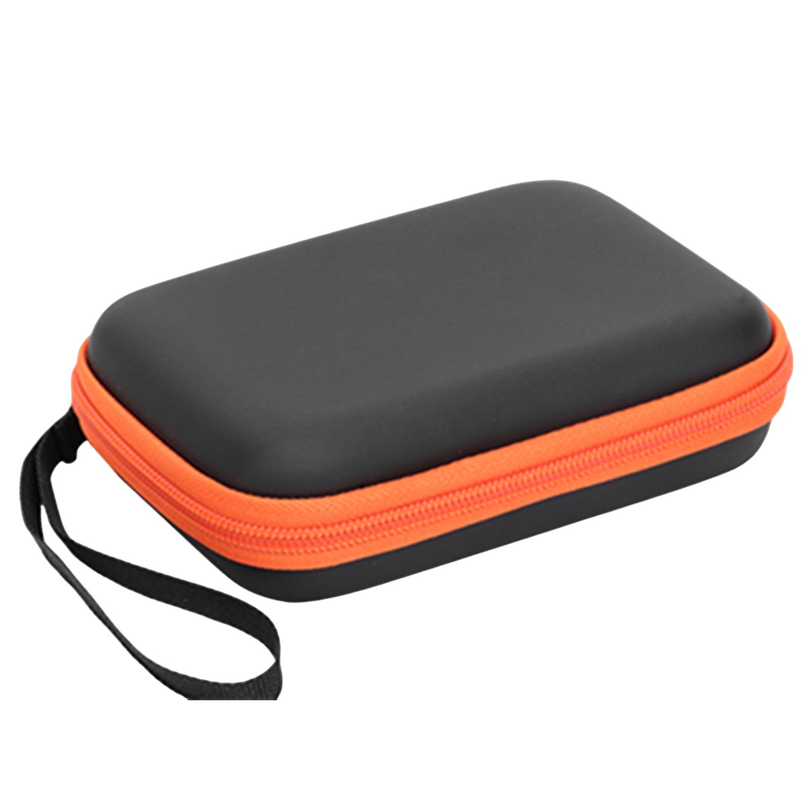 1/2 шт. Портативная сумка для переноски для LaCie Rugged Mini с сетчатым карманом, защитный кейс-коробка из ЭВА, противоударный корпус для жесткого диска black Haven Home