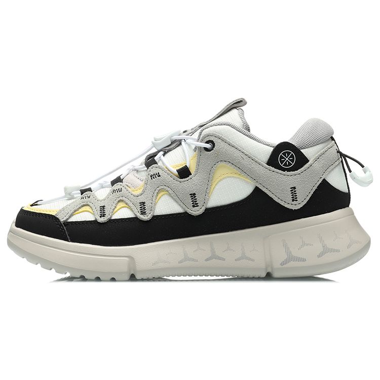 Баскетбольные кроссовки LiNing Wu Dao 2.3 Low Top Retro Детские кроссовки Белый Черный YKCR006-1 39 gray Li-Ning