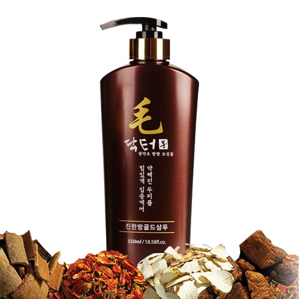 Доктор. Шампунь Bong Jinhanbang Gold, 550 мл, 1 шт. black BeautyGlam