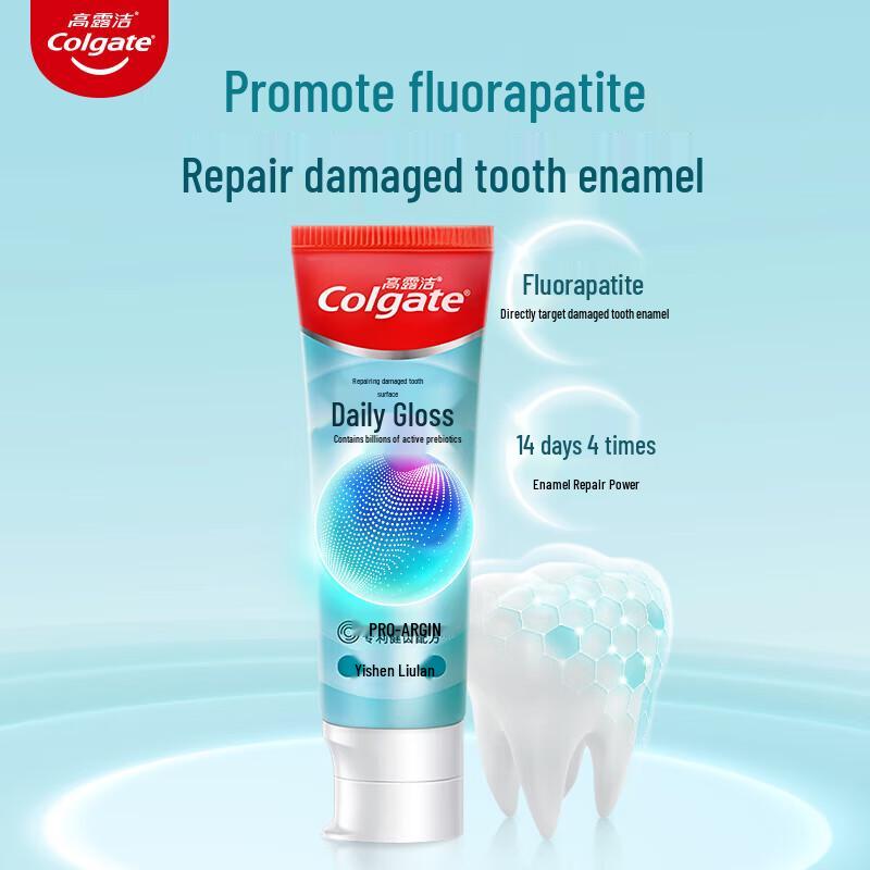 Зубная паста Colgate Ежедневное сияние и восстановление white
