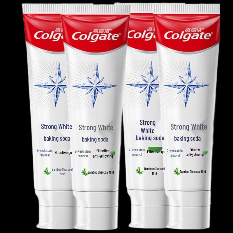 Отбеливающая зубная паста Colgate с пищевой содой red
