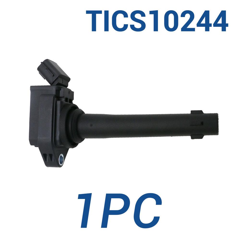 1PC Ignition Coil TICS10244 Replace for F01R00A047 90GG020 Fit with JAC S2 1.5L/1.6L 2014 JAC CROSS 2012 Auto Parts 1 piece black Satied Buyin
