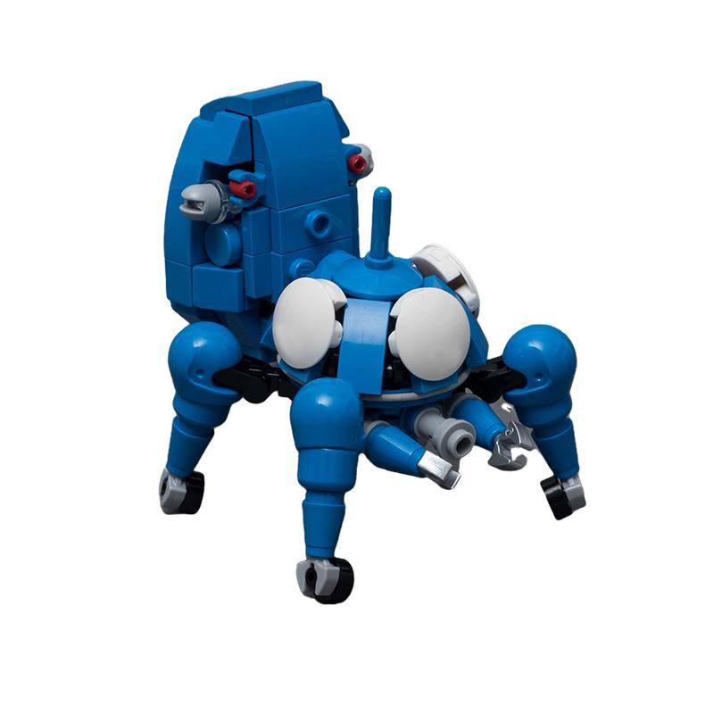 Фигурки MOC Птица Тачикома Гхост НЛО Роботы Набор Фигурок Конструктор Детские Игрушки для Детей Детские Рождественские Подарки blue Professional fishing