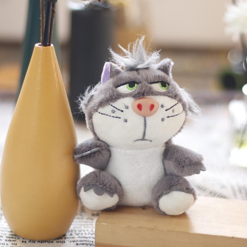 Милая подвеска Luxi French Cat, плюшевая игрушка, кукла, котенок, кошка, школьный портфель, подвесное украшение, брелок 12 cm beige Outdoor Boutique TOP
