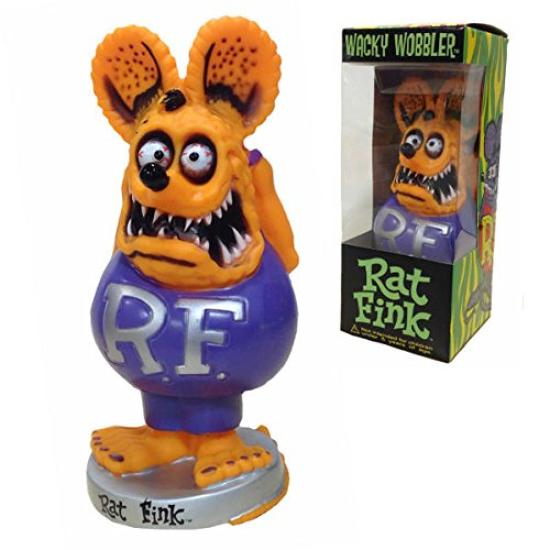 FUNKO Wacky Wobbler Stinky FINK Крыса Fink (оранжевый) Rat Fink качающаяся голова качающаяся кукла фигурка Rat Fink RF товары orange hayatospeed