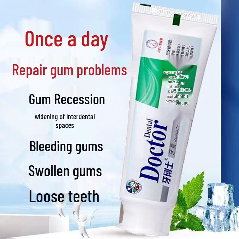Доктор. Зубная паста Denta Herbal для ухода за деснами white JDST online