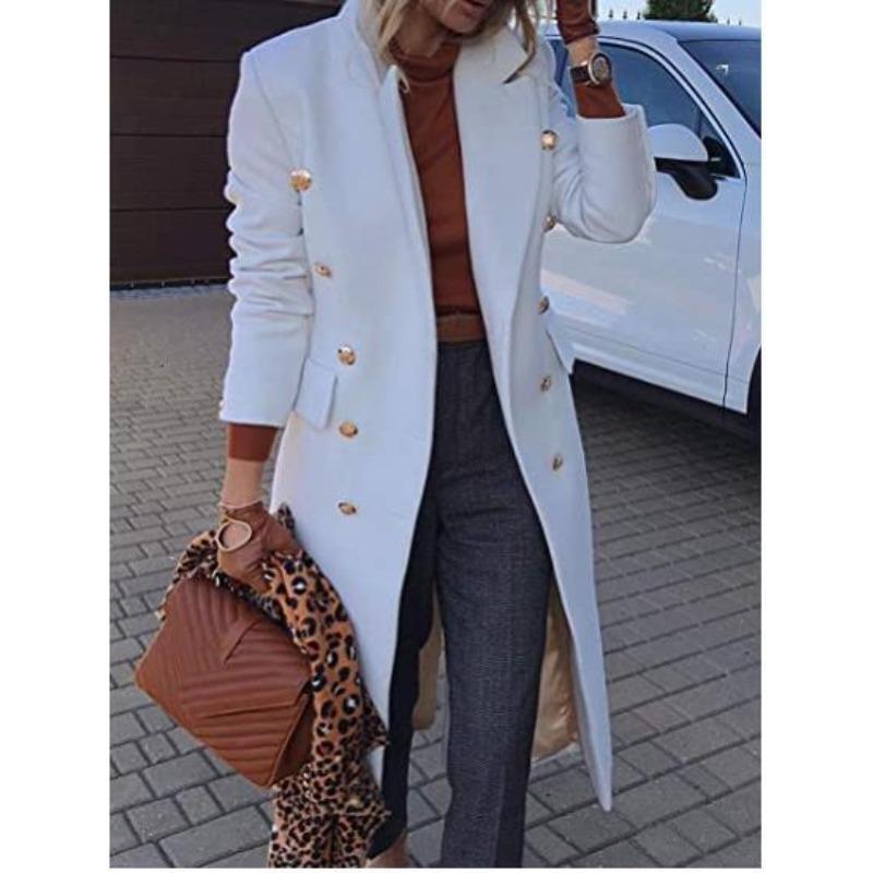 Женское шерстяное пальто средней длины Nizi Coat M gray Avant-garde