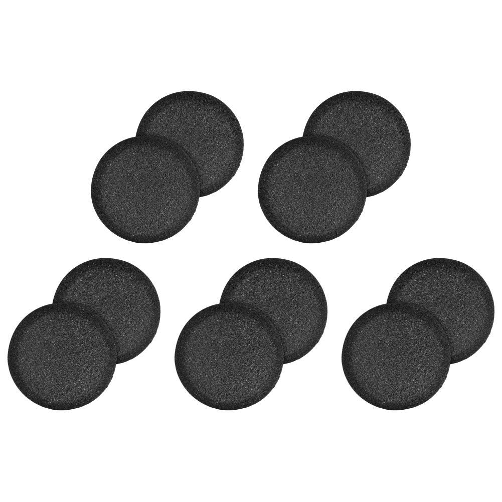 5/10 пар сменных амбушюр для Jabra Evolve 20 20se 30 30II 40 65 65, шумоизоляционные пенопластовые подушки, крышки амбушюр black Super Star Mall