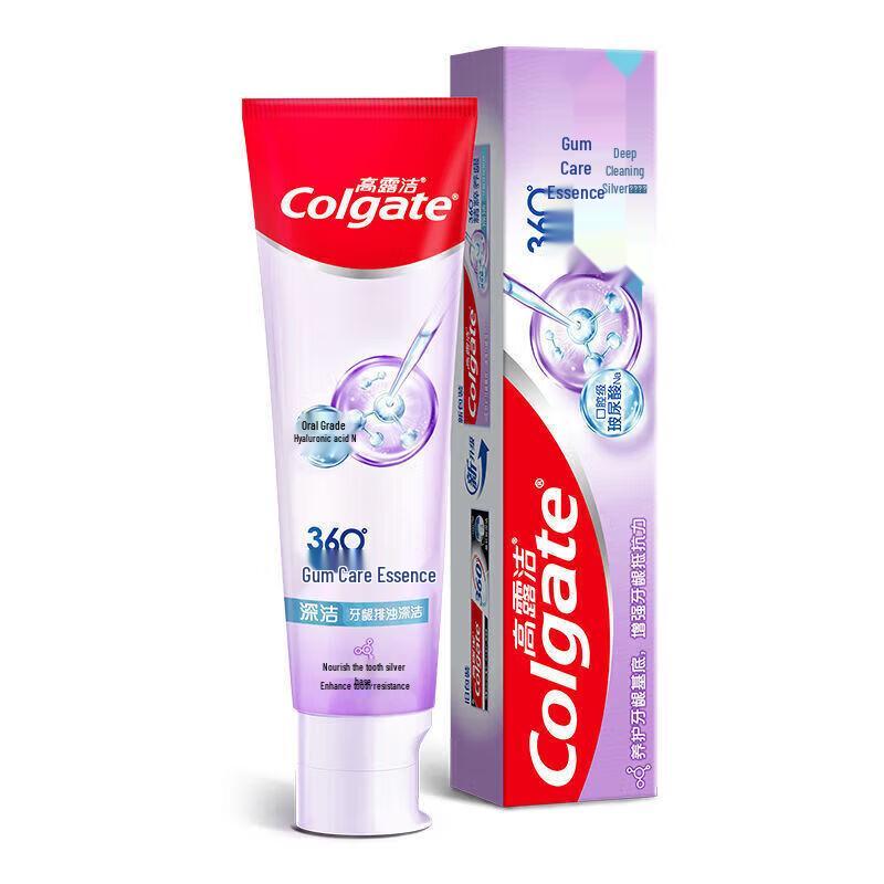 Зубная паста Colgate 360 с эссенцией для ухода за деснами 180 г red