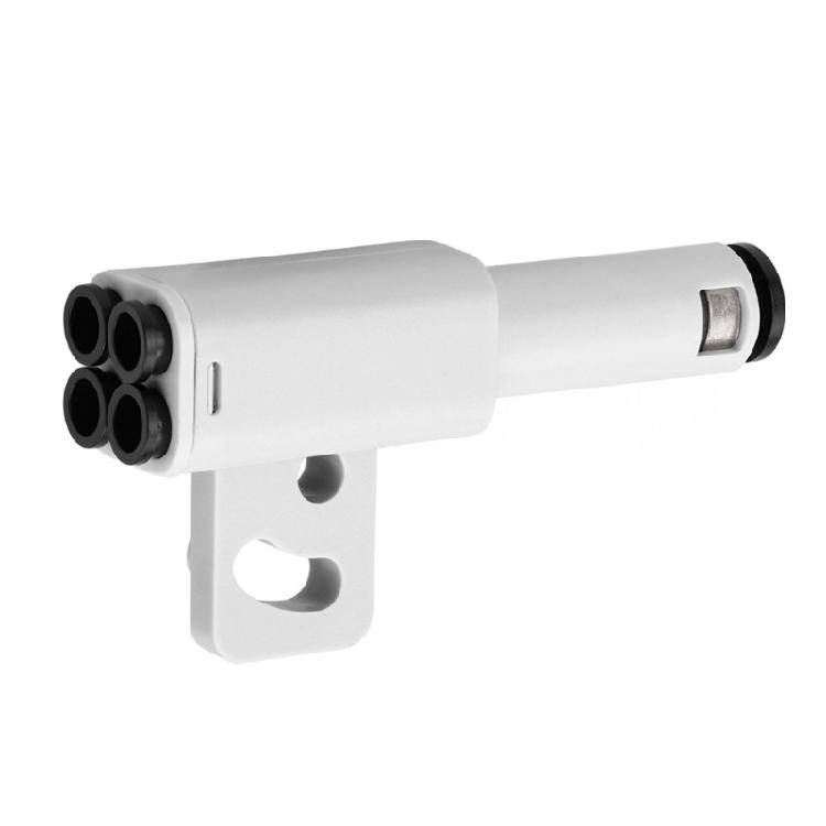 Для X1 P1 X1C P1S P1P 4-в-1 PTFE Адаптер Трубка Порт Расширения Соединители 4 Модуль Подачи Аксессуары Адаптера 3D-принтера 1 white Manganese