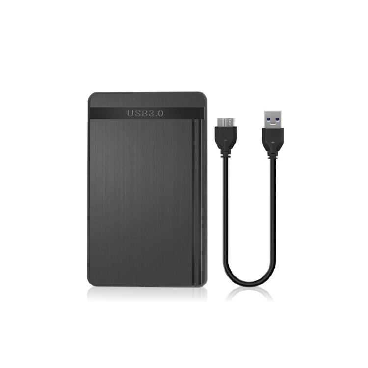 Тонкий портативный кейс для жесткого диска, интерфейсы USB 3.0, поддержка 2.5  SSD и механических дисков, ударопрочный корпус 1 gray Manganese