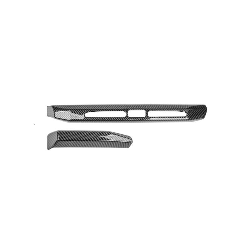 For Kia EV4 2025 2026 Carbon Fiber Dashboard Middle Air Conditioner Vent Cover Trim Car Interior Accessories LHD LHD For Carbon gray 9134632sfsagnif