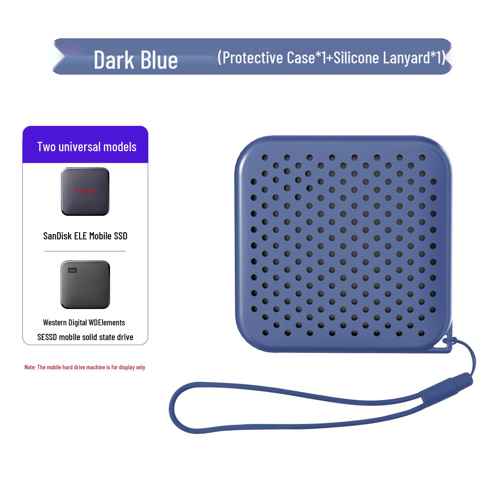 Защитный чехол для мобильного SSD SanDisk Elements SE gray Pickerr