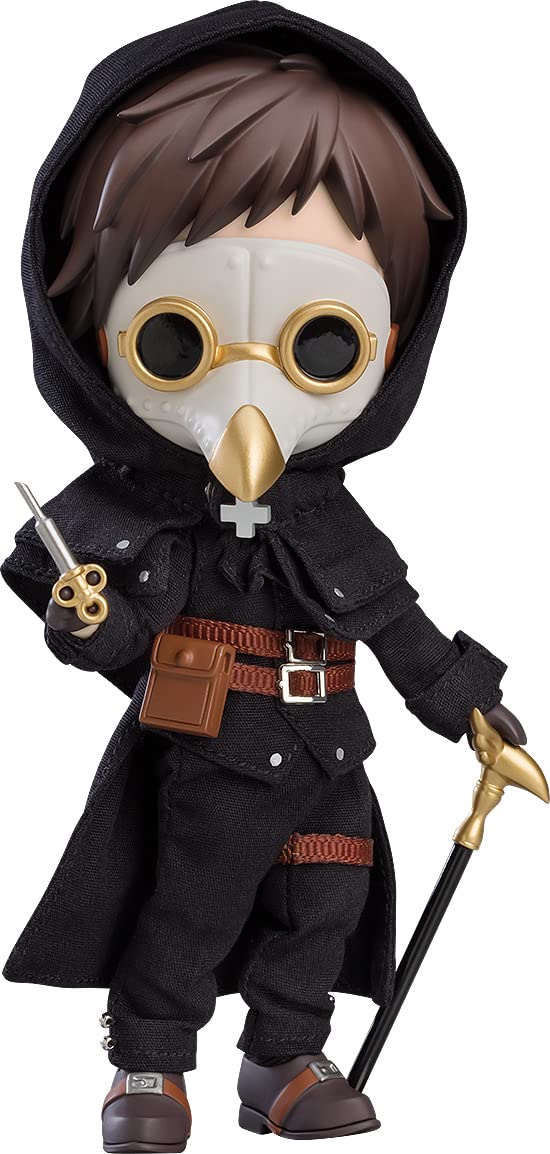 GOOD SMILE COMPANY Кукла-Нендороид Доктор Ансель Моретти Без масштаба Пластиковая Раскрашенная Подвижная Фигурка gray