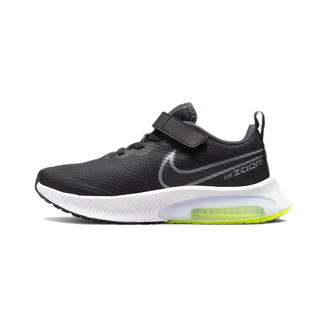Nike Air Zoom Arcadia Минималистичные Удобные Прочные Низкие Беговые Кроссовки Детская кроссовка Черный Белый Зеленый CK0714-010 28 black