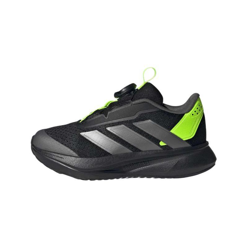 Adidas DURAMO SL 2.0 Детская обувь для образа жизни Черный/Яркий металлик Серый железо/Лимонный Детские кроссовки JR6983 35 black