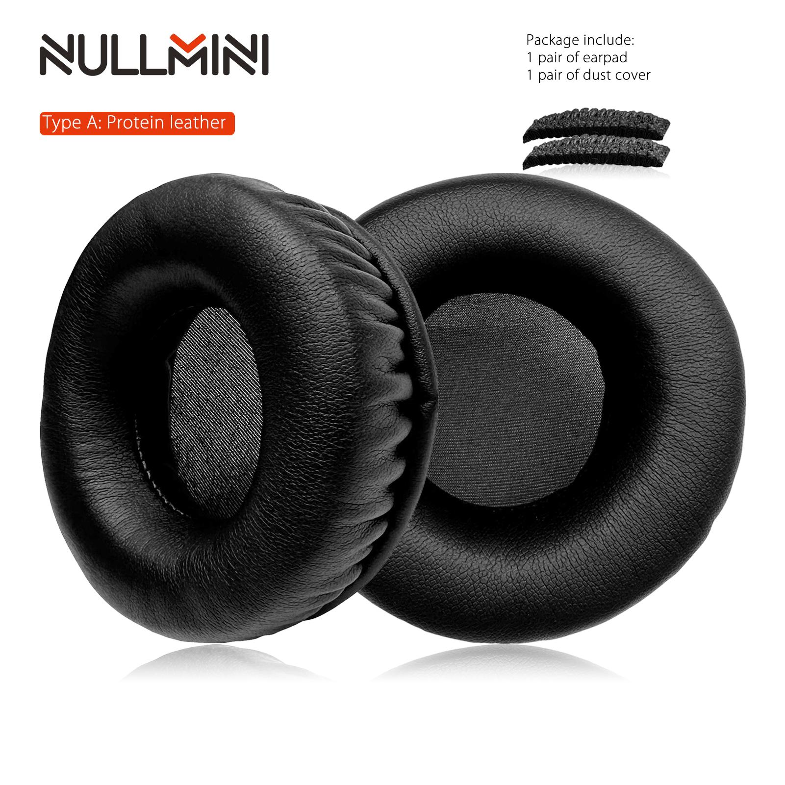 Сменные амбушюры NullMini для наушников Rapoo H3070, подушки для ушей, амбушюры, чехол, гарнитура gray