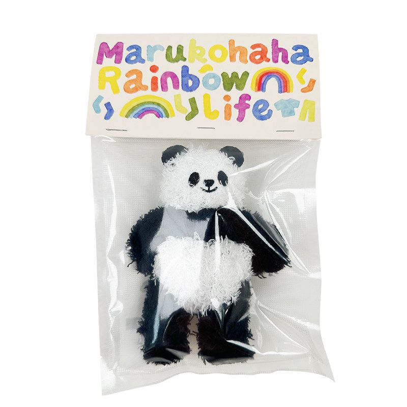 Toothpick Marumaru and His Friends Children s Cartoon Cute Panda Dolls 7 Years Old-13 Years Old Panda Doll white TAOMall