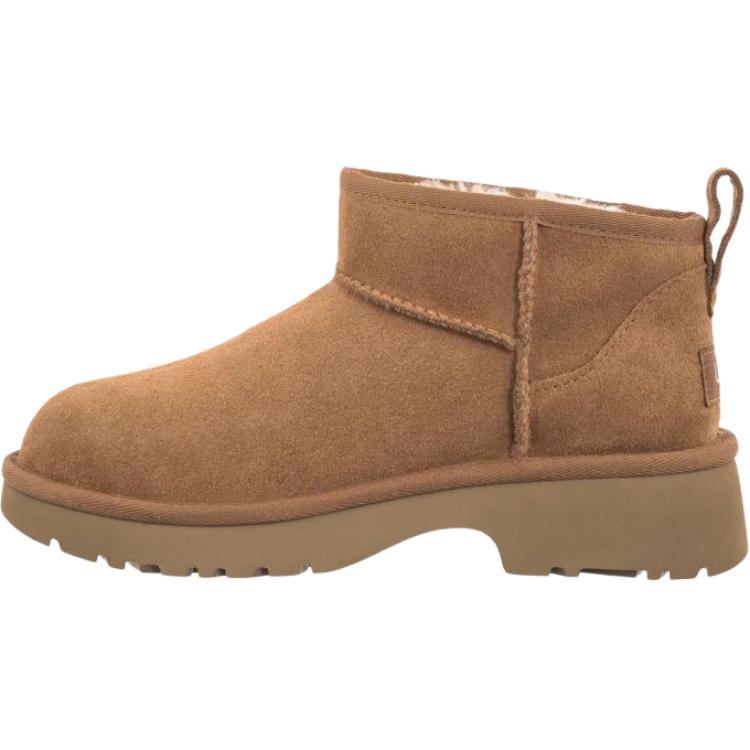 Ботинки UGG Classic Ultra Mini New Heights Цвет: Каштан (Дети) Детские кроссовки 1157732K-CHE 36 brown
