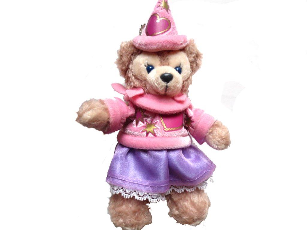 Мягкая игрушка на шариковой цепочке, 10-й юбилей DisneySea, Даффи, ШеллиМэй, значок, Друг Даффи [Эксклюзив DisneySea] pink