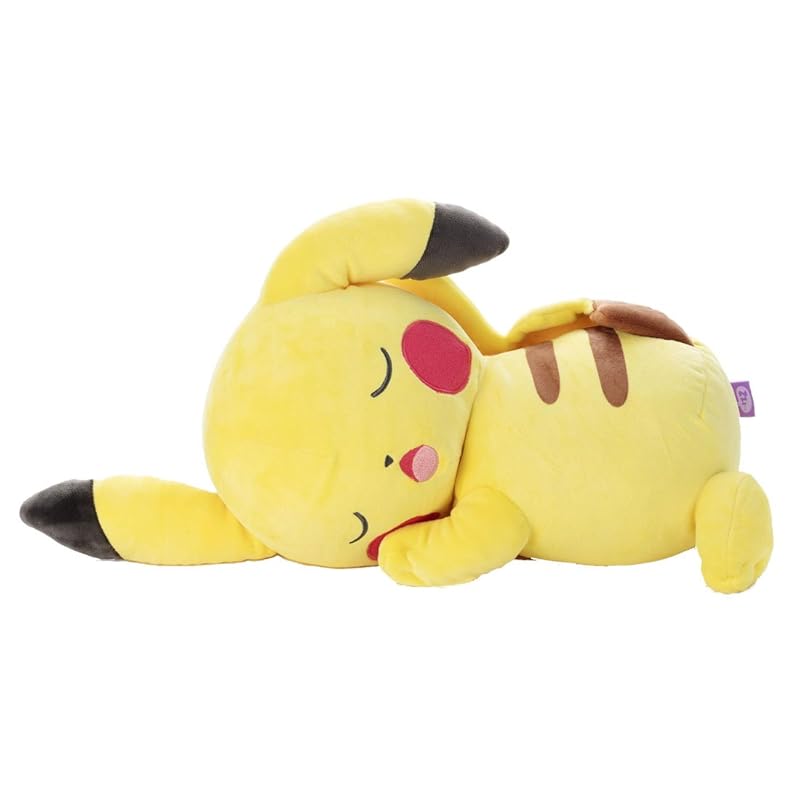 Мягкая игрушка Pokemon Sleeping Friend L Pikachu Общая длина приблизительная. 49см yellow SAKURA BLOSSOM ITEMS