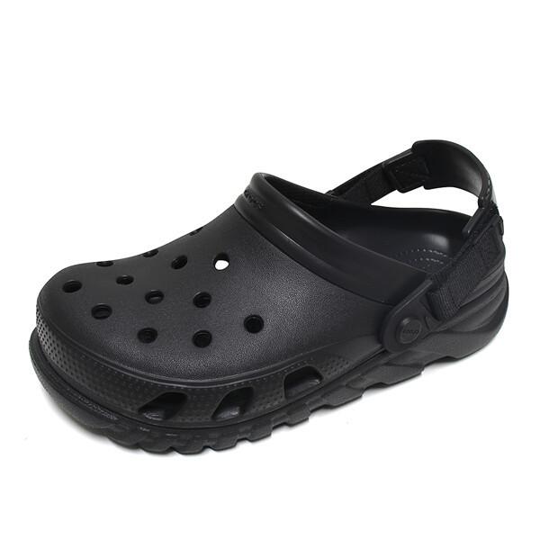 Crocs Duet Max 2 Public Clog Sandals Black 208776 001 208776001/290mm(M11) black