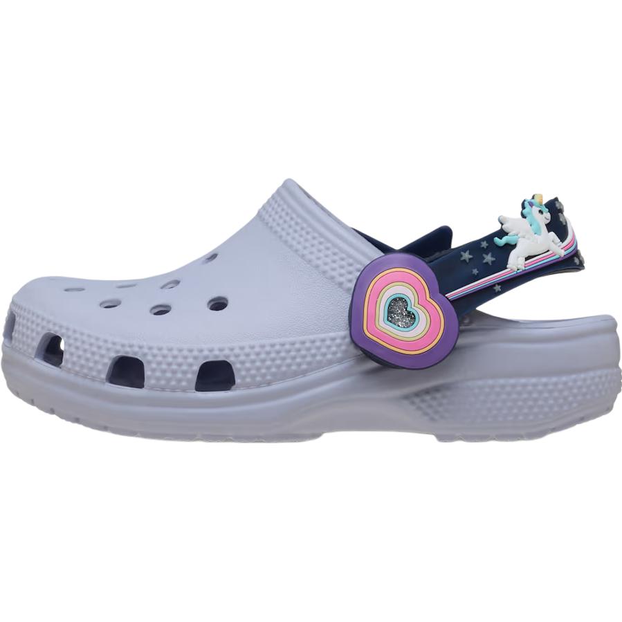 Crocs Classic Imagination Удобные Универсальные Низкие Обувь для ходьбы Детская обувь Серый 211892-5BO 23-24 gray