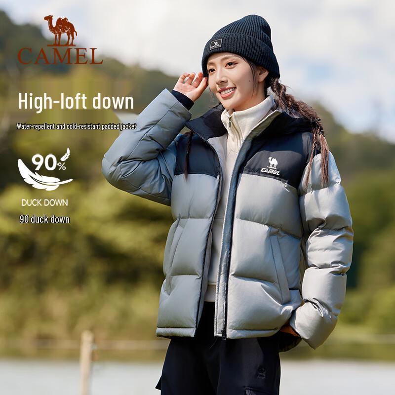CAMEL Унисекс Пуховик с высоким наполнителем 2XL gray