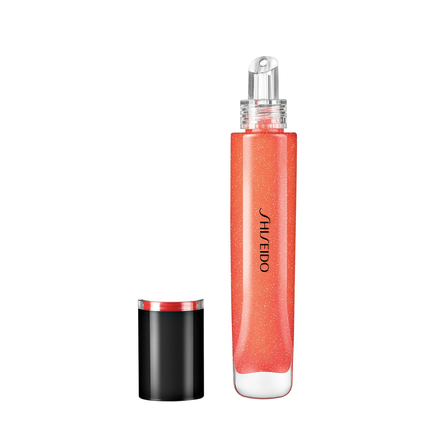 SHISEIDO Makeup Shimmer Gel Gloss 06 Daidai Orange Gloss Tube Type Shine Shine Moisturizing Shiseido Official Store 7.7g Lipstick/Gub red Premium SPEED