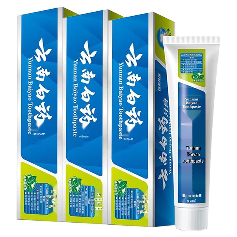 Зубная паста Yunnan Baiyao Мятная Свежесть Уход за Деснами white YUNNANBAIYAO