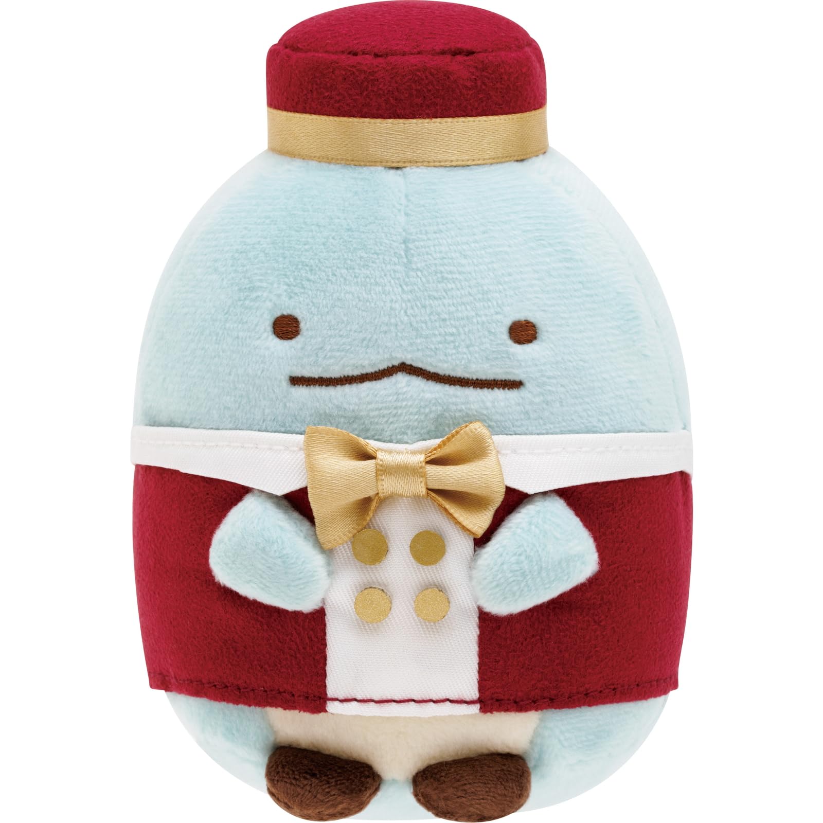 MO32801 Sumikko Gurashi Коллекционная мягкая игрушка Ящерица  Отель Нью Сумикко white hayatospeed