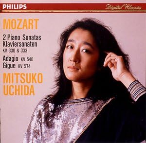 CD MITSUKO UCHIDA  Mozart Piano Sonata No. 10 in C ma PHCP1640 Philips 1993 Japan ObiClassical Used RecordCityJP